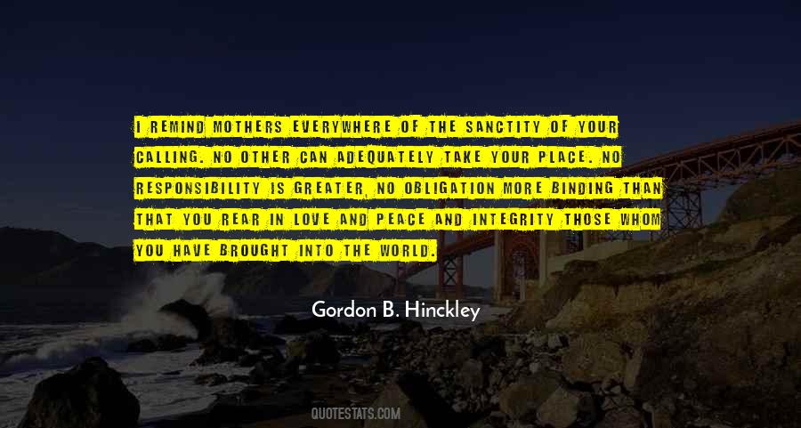 Integrity Love Quotes #730049