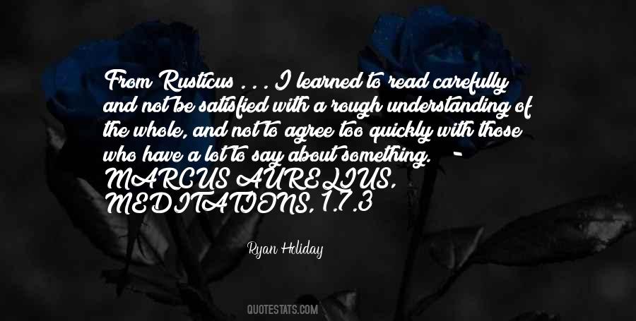 Aurelius Meditations Quotes #740025
