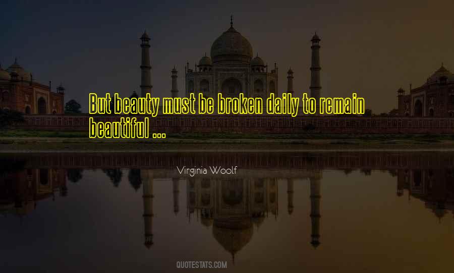 Quotes About Beauty Broken #247659