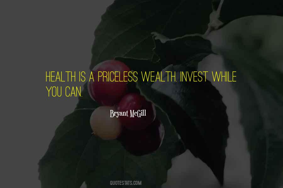 Invest In Your Health Quotes #1126138