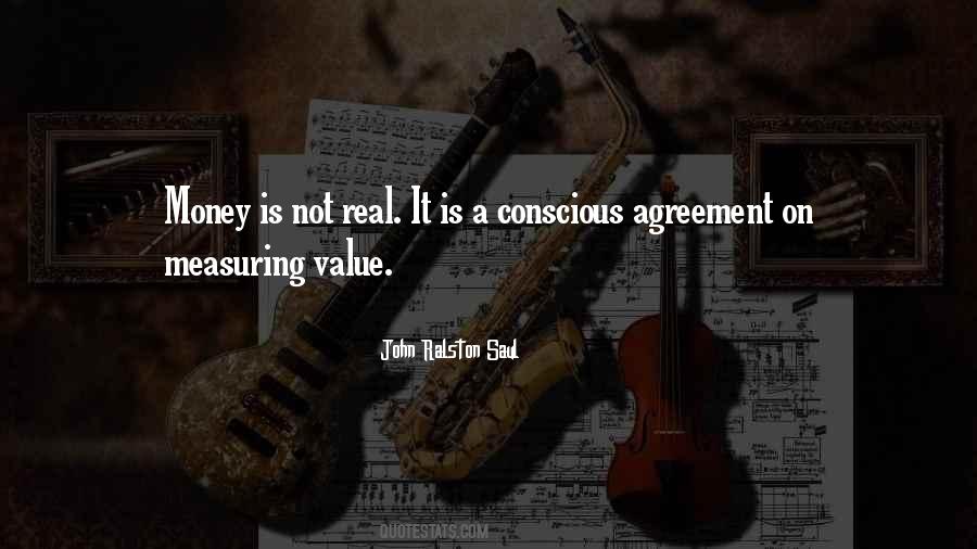 Money Is Not Real Quotes #808543