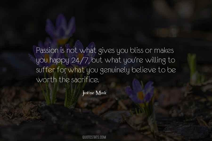 Worth The Sacrifice Quotes #1677921