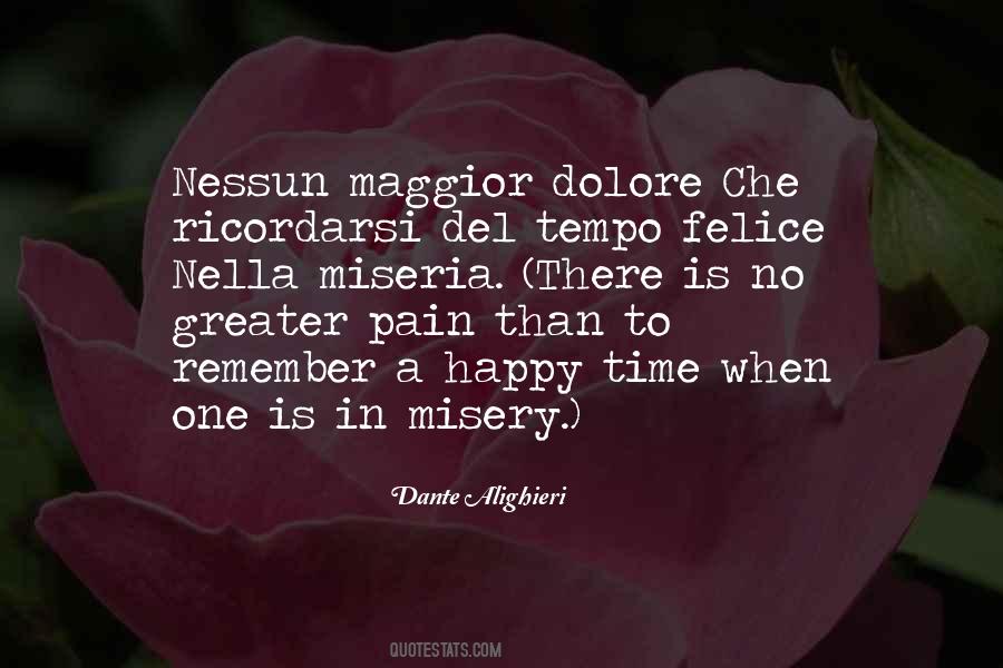 Quotes About Pain Misery #1024387