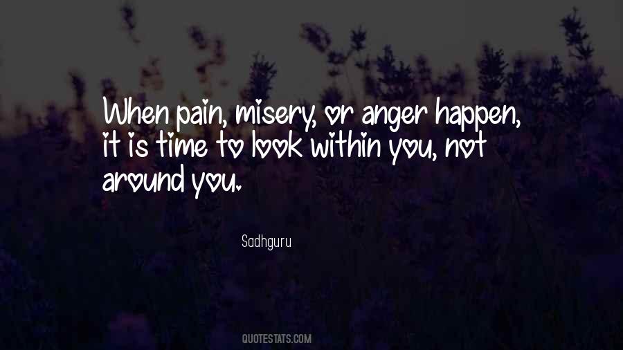 Quotes About Pain Misery #777215