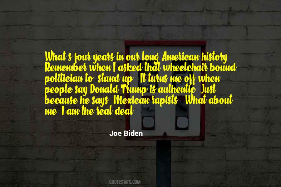 Real Politician Quotes #1076113