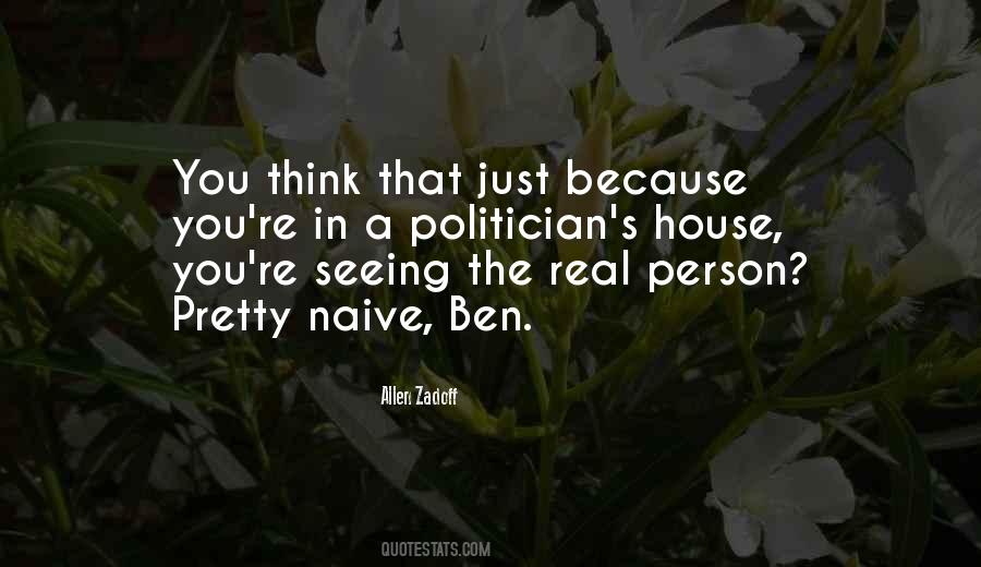 Real Politician Quotes #647686