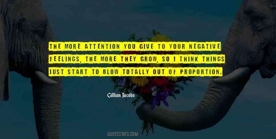 Give Attention Quotes #406575
