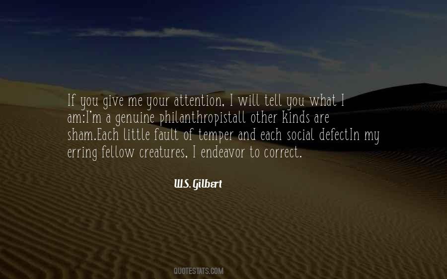 Give Attention Quotes #94736