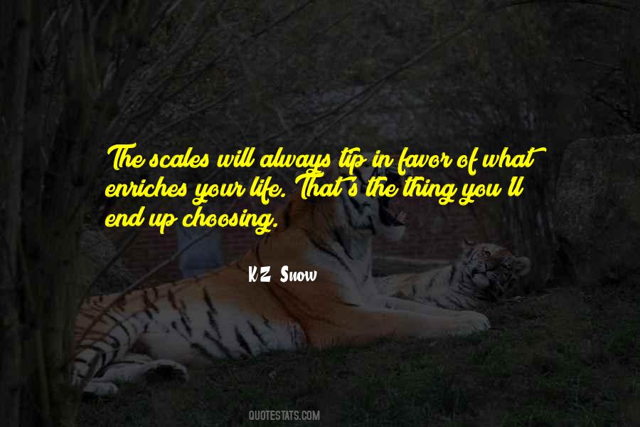 Tip The Scales Quotes #1583038