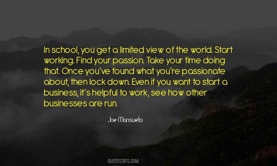 Find A Passion Quotes #1537866