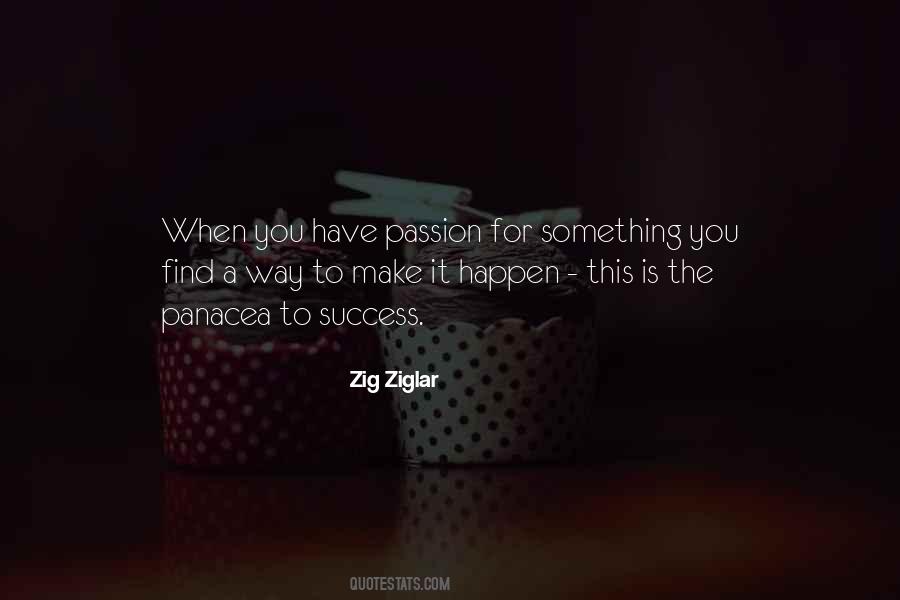 Find A Passion Quotes #1624173