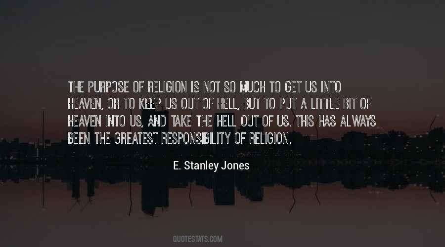Stanley Jones Quotes #657469