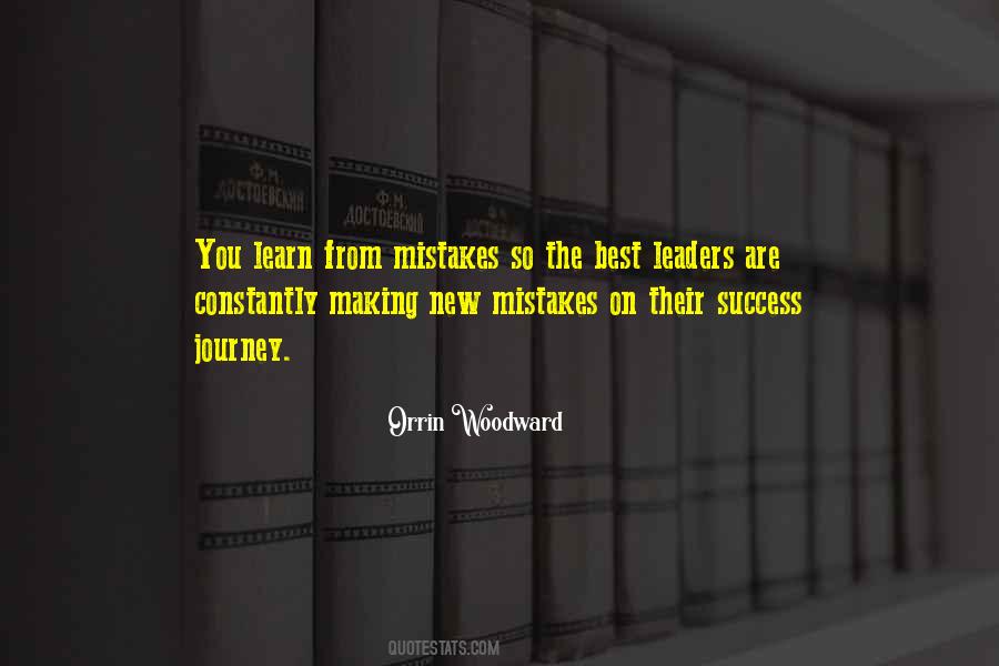 Mistakes Success Quotes #1442328