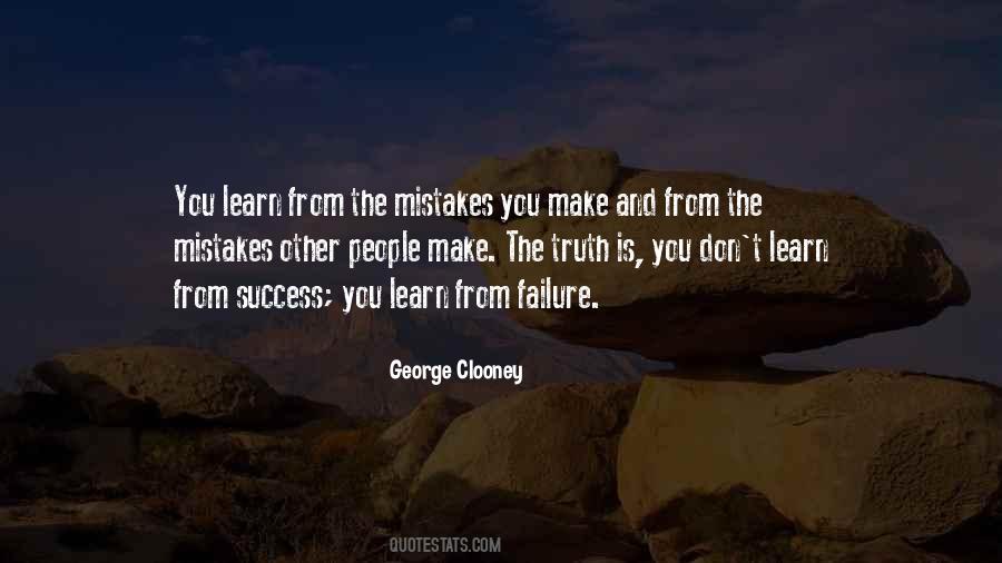 Mistakes Success Quotes #355993