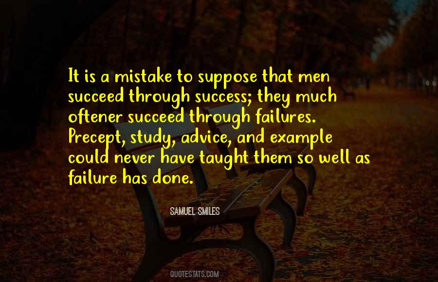 Mistakes Success Quotes #499428