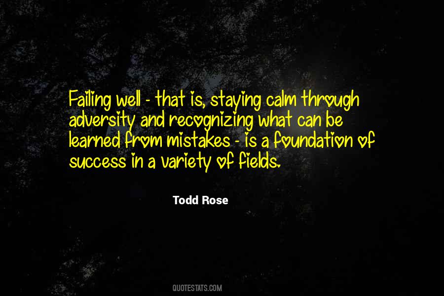 Mistakes Success Quotes #506964