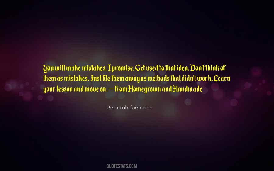 Mistakes Success Quotes #520962