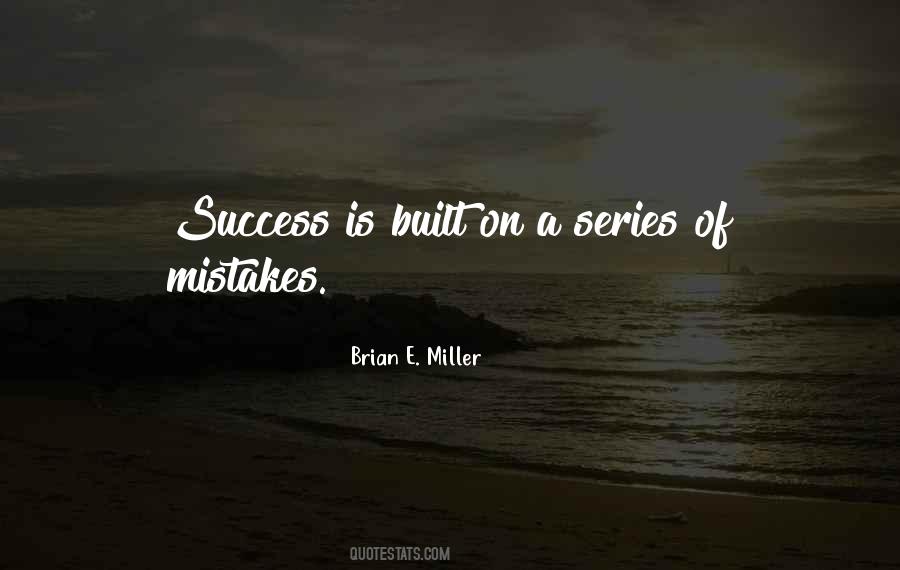 Mistakes Success Quotes #53289