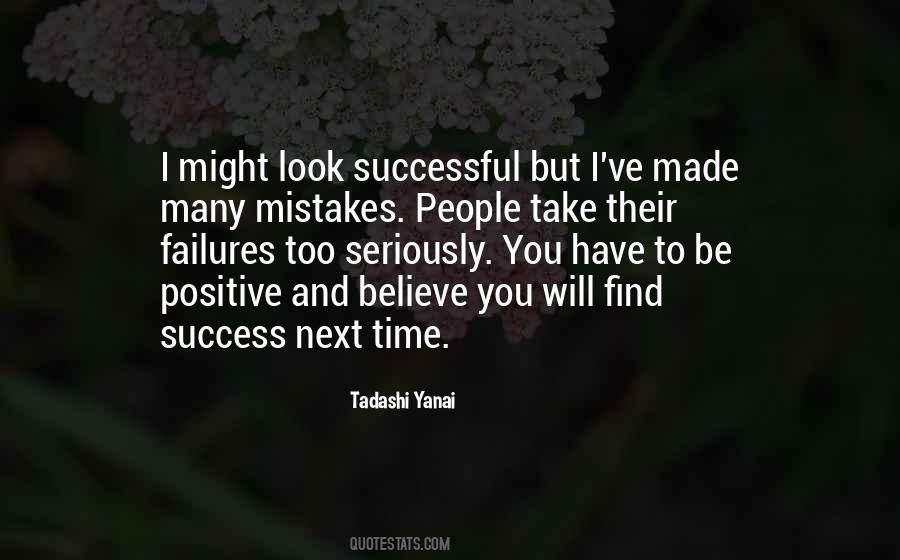 Mistakes Success Quotes #946859