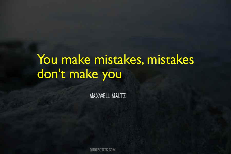 Mistakes Success Quotes #959056