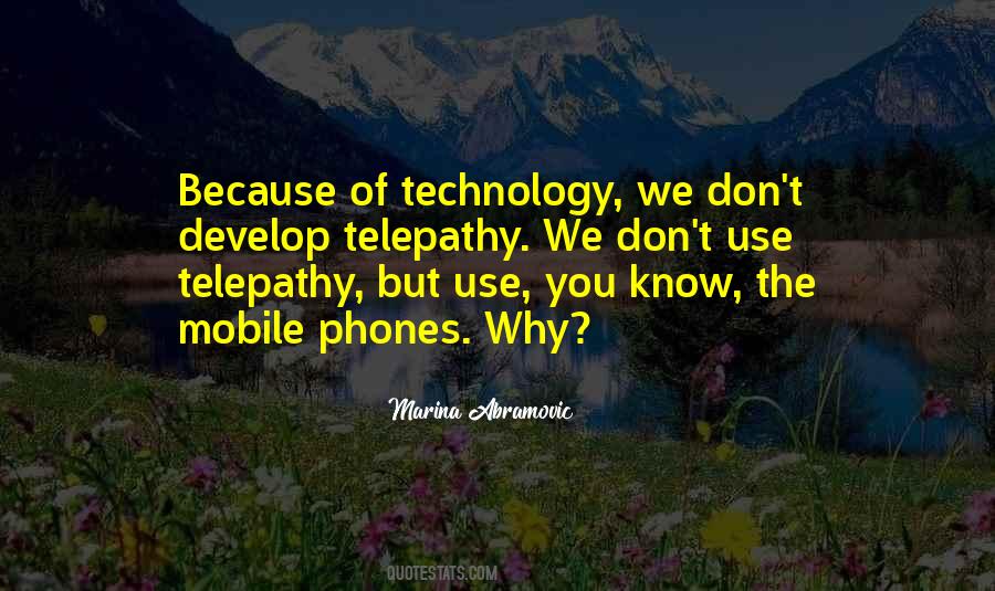 Mobile Use Quotes #1637252