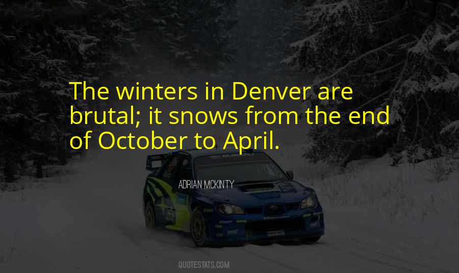 End Of April Quotes #1179007