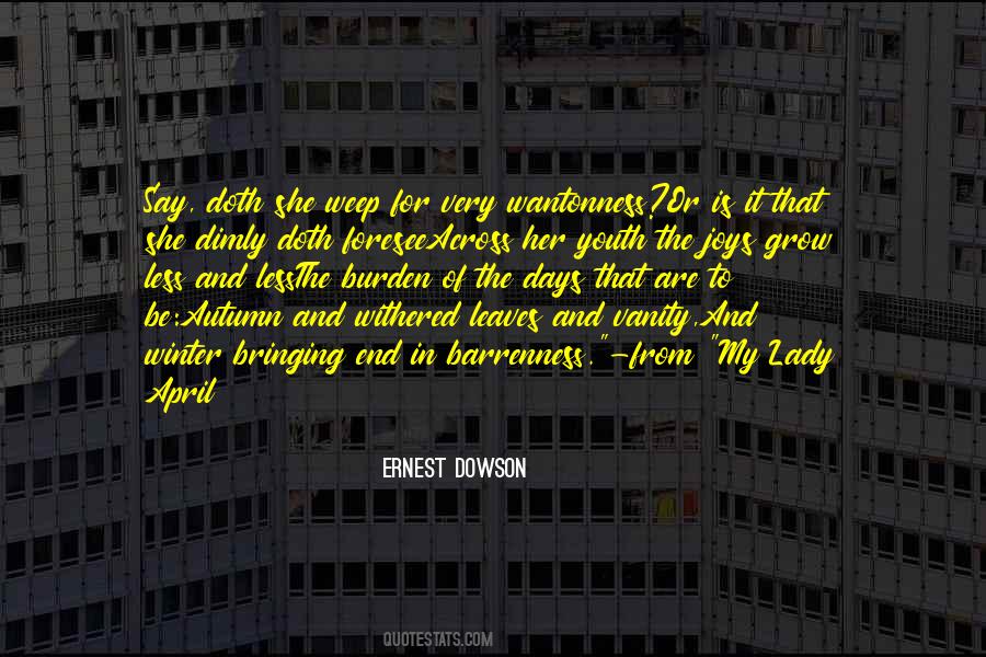 End Of April Quotes #977355