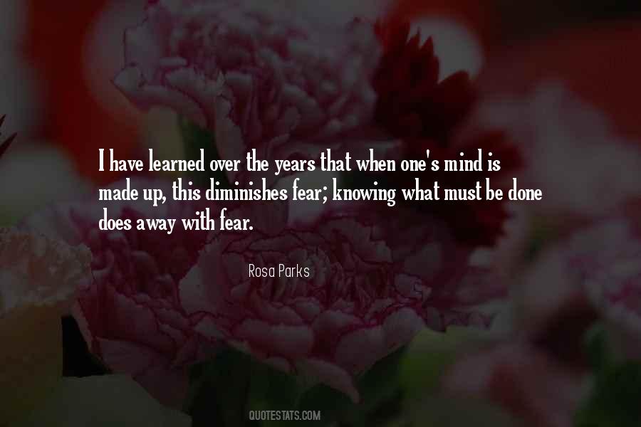 Quotes About Mind Fear #139466