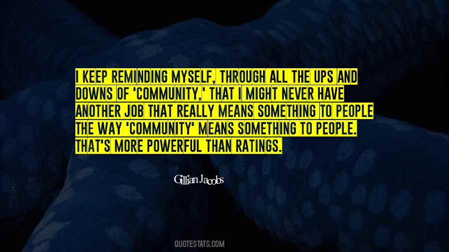 Powerful Community Quotes #1157995