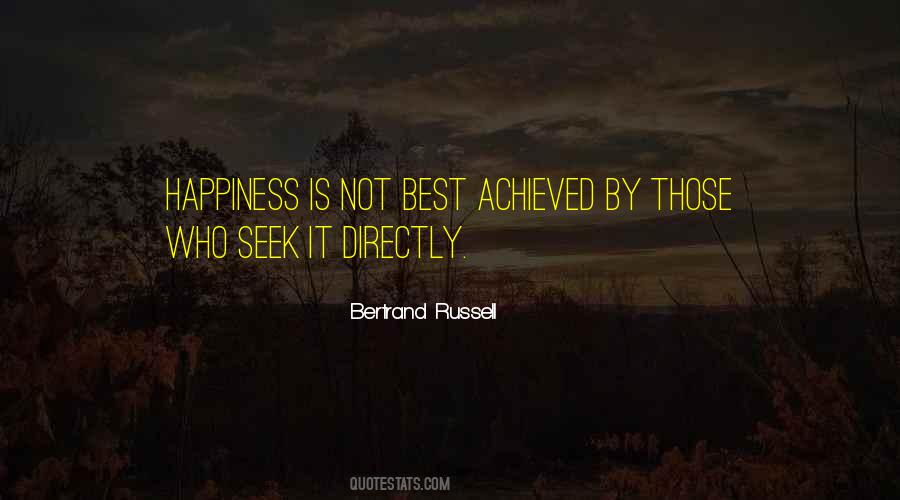 Seek Happiness Quotes #337472