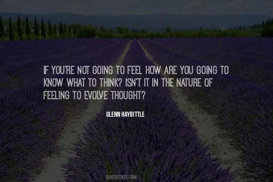 How Are You Feeling Quotes #1850334