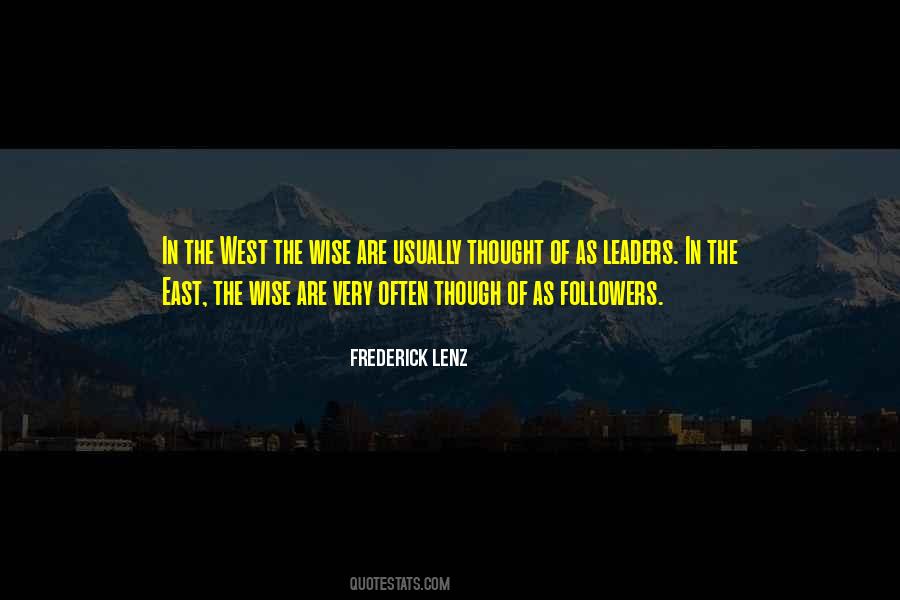 Leaders Vs Followers Quotes #1781785