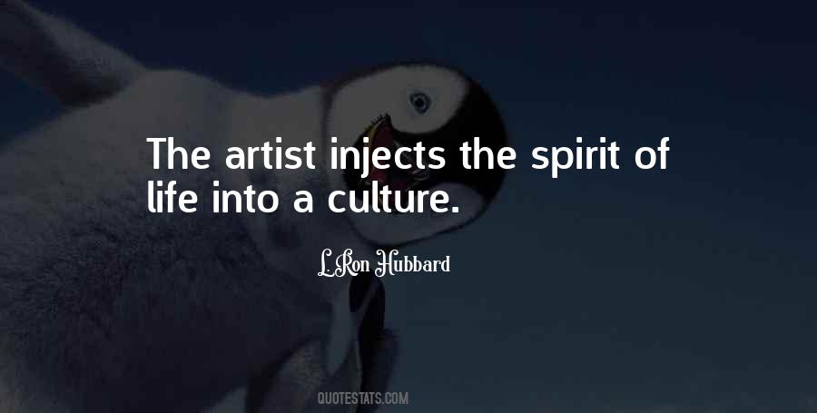 You Are The Artist Of Your Own Life Quotes #336867