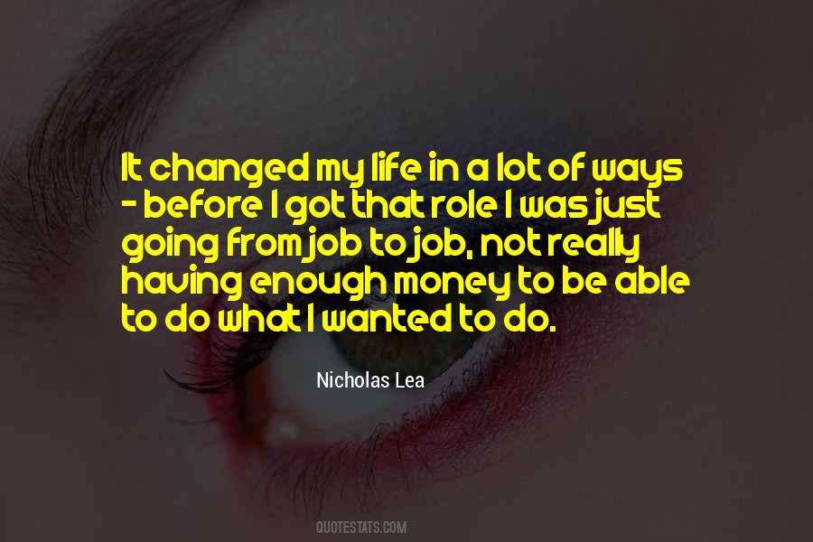 Not Having A Job Quotes #575406