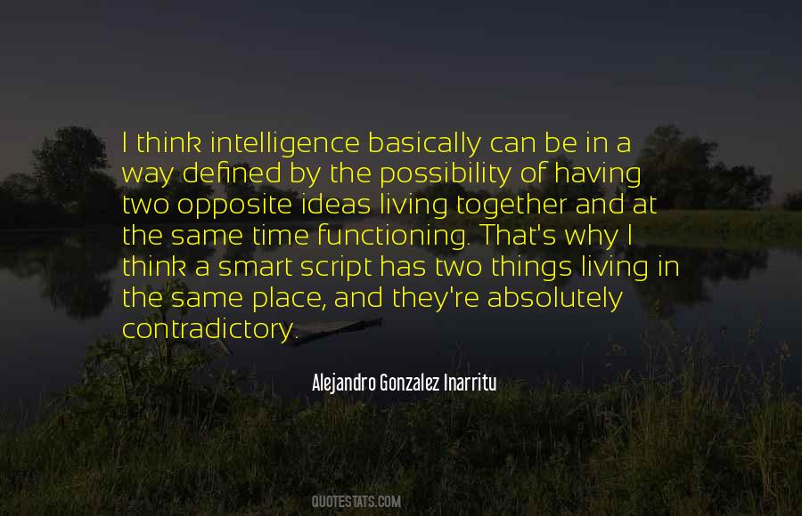 Gonzalez Inarritu Quotes #207758