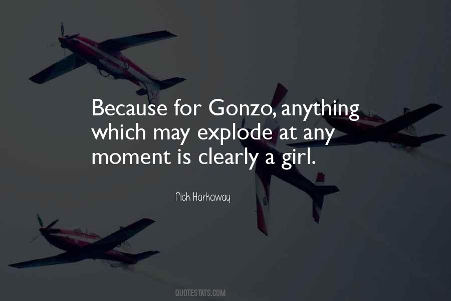 Gonzo Quotes #1613280