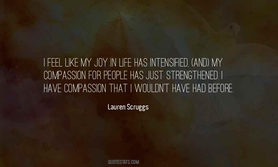 Quotes About Joy And Compassion #185511