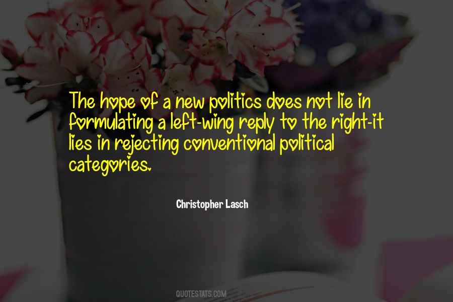 Hope Politics Quotes #1370553