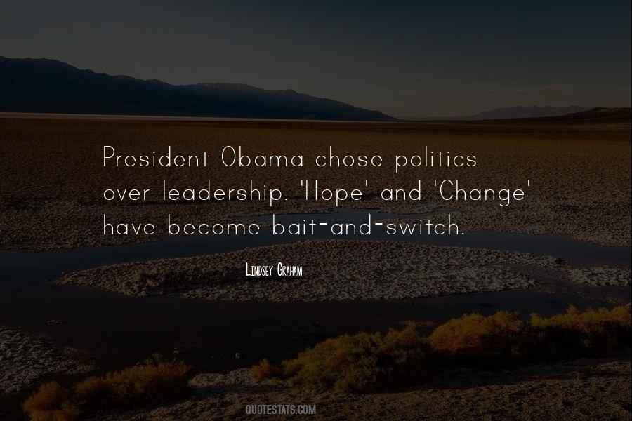 Hope Politics Quotes #1420088