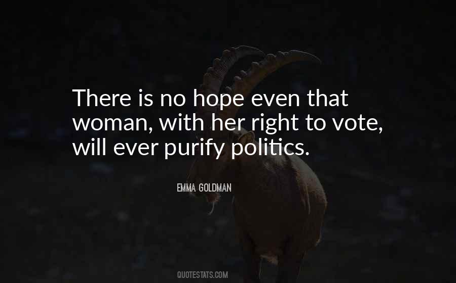 Hope Politics Quotes #1508546