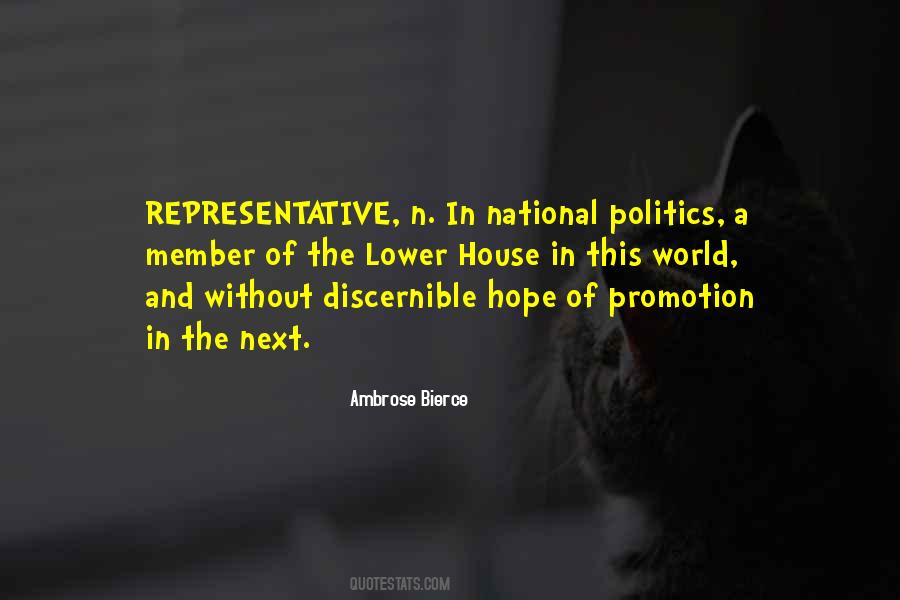 Hope Politics Quotes #1524693