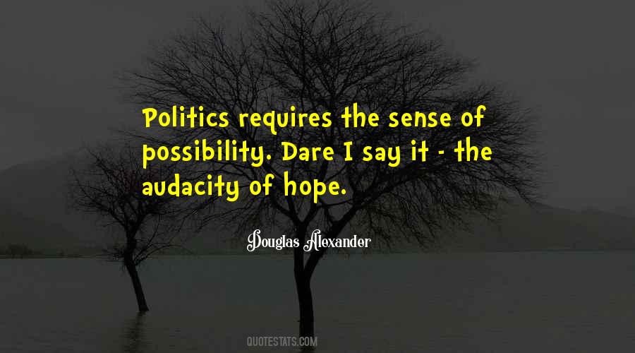 Hope Politics Quotes #1755239