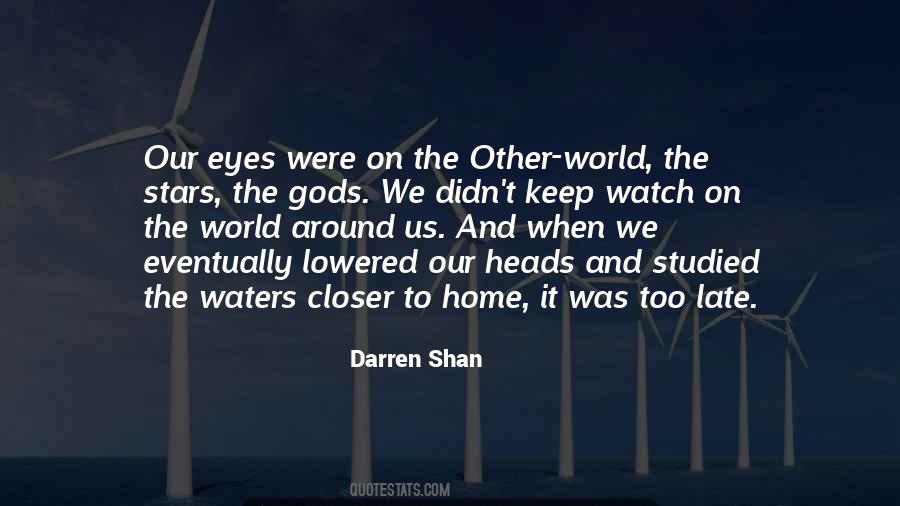 Watch The Stars Quotes #182775
