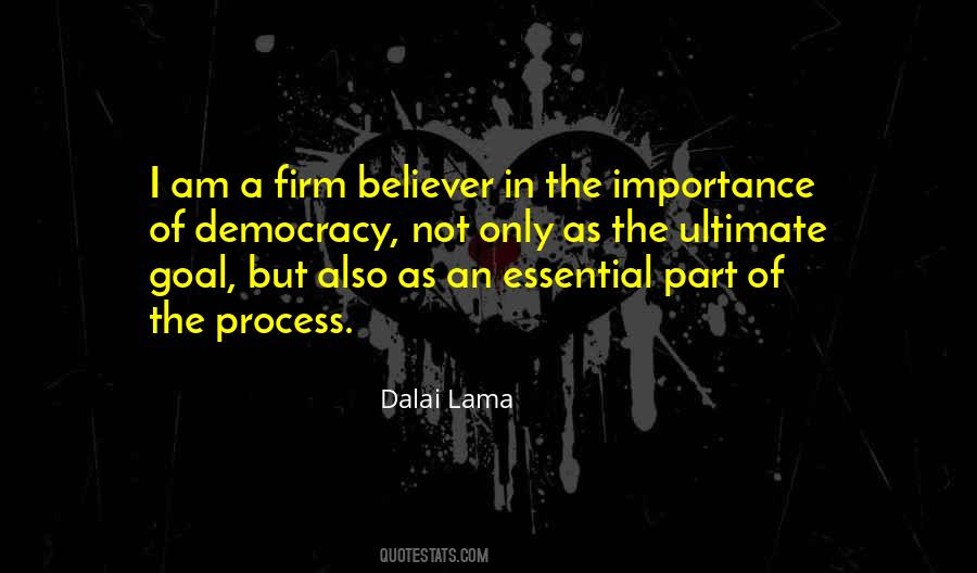 Importance Of Democracy Quotes #822743