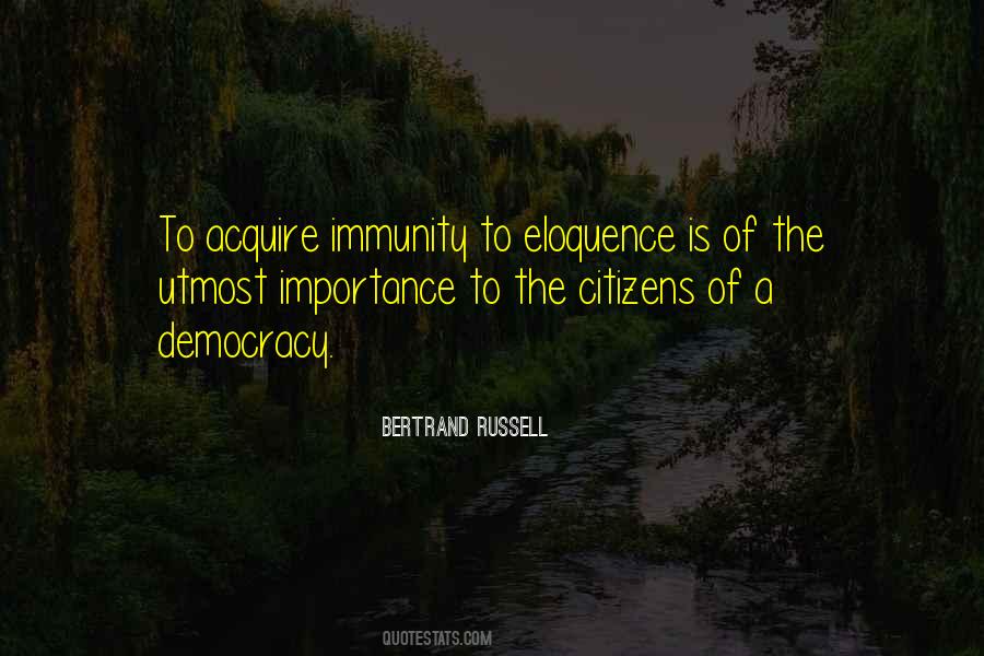 Importance Of Democracy Quotes #918359