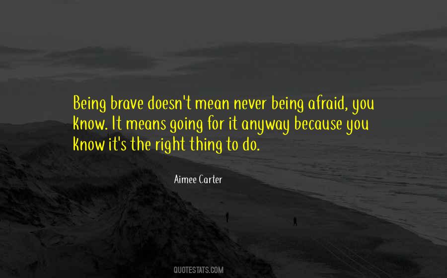 Be Afraid But Do It Anyway Quotes #790712