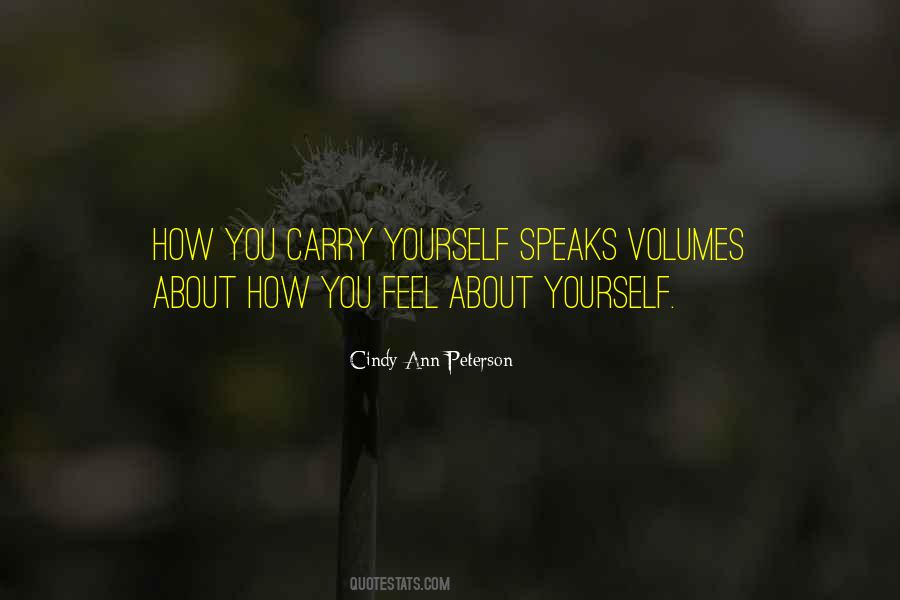 Good About Yourself Quotes #536112