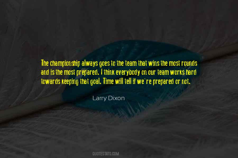 Team Championship Quotes #28827