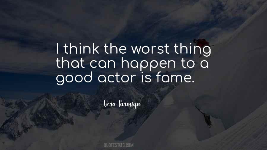 Good Actor Quotes #1078412