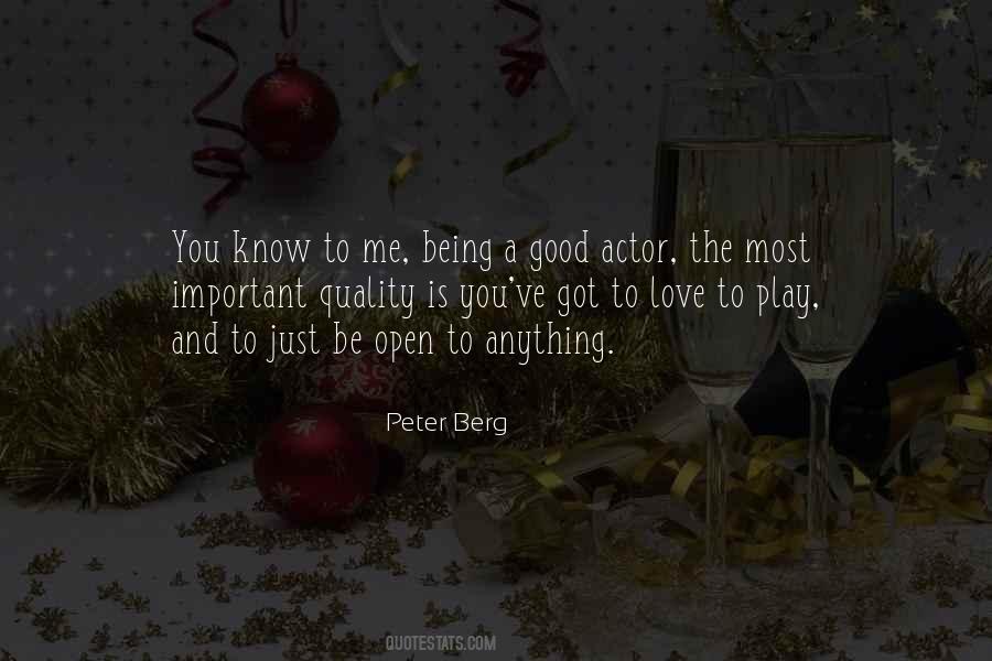 Good Actor Quotes #1832836